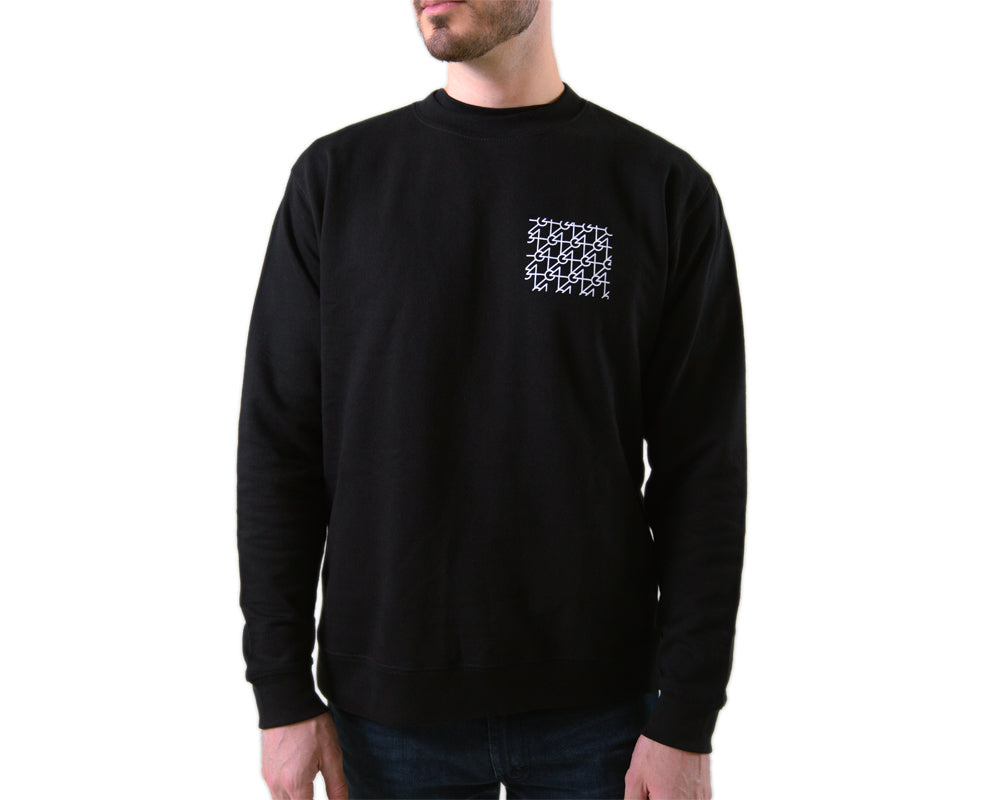 Monogrammed Sweatshirt Monogram Crewneck Sweater MG001 